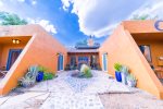 Triangular wings inspired by the design of the Aztecs